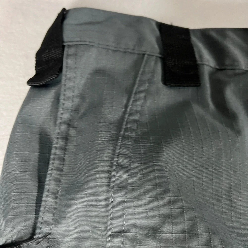 Tactical Series Cargo Pants Mens XL Grey Ripstop Multi-Pocket Outdoor Workwear